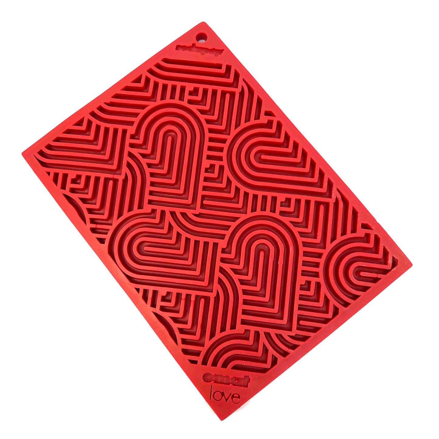 Tapis à lécher enrichi Heart Design pour la Saint-Valentin: Petit