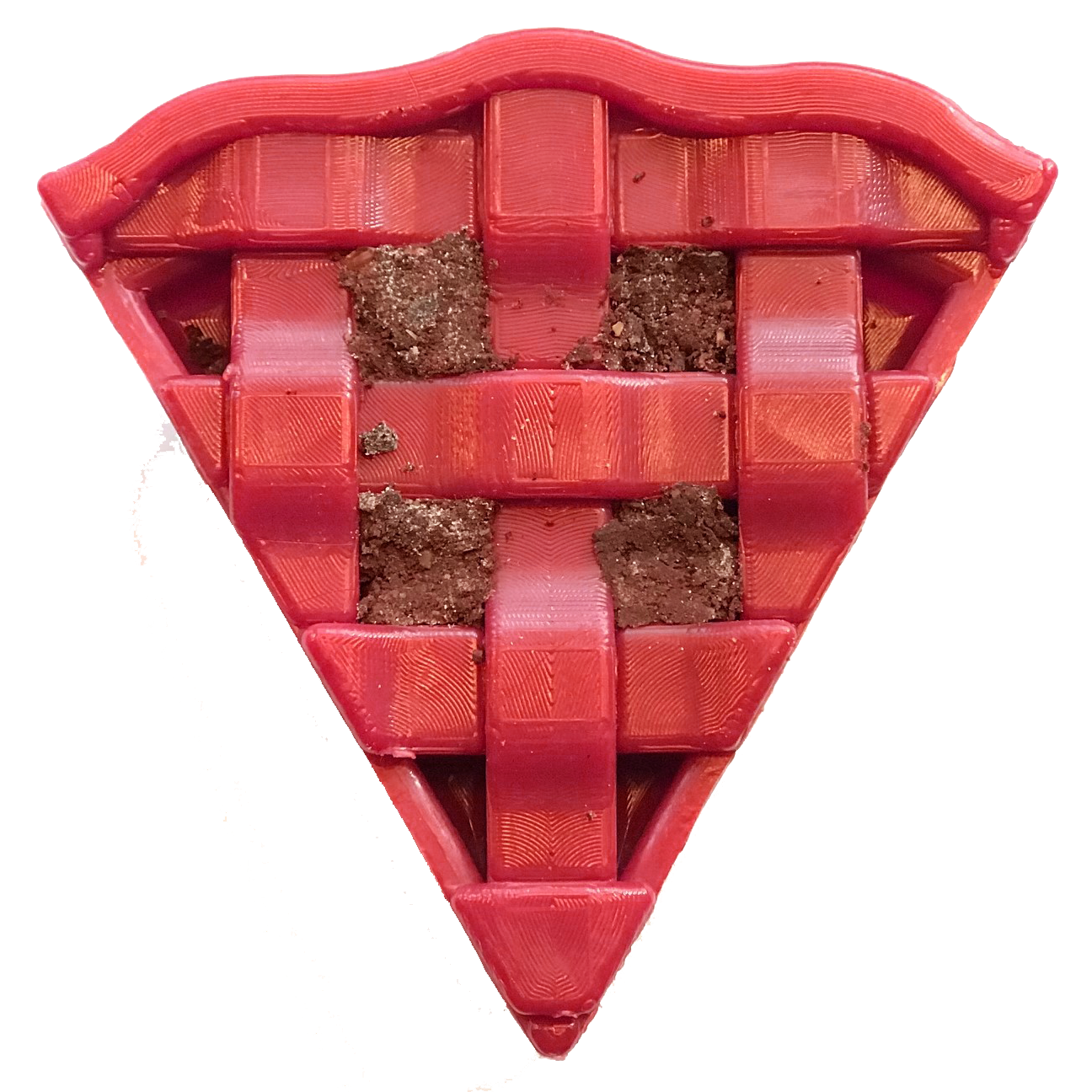 Jouet à mâcher en nylon durable Cherry Pie pour chien et porte-friandises