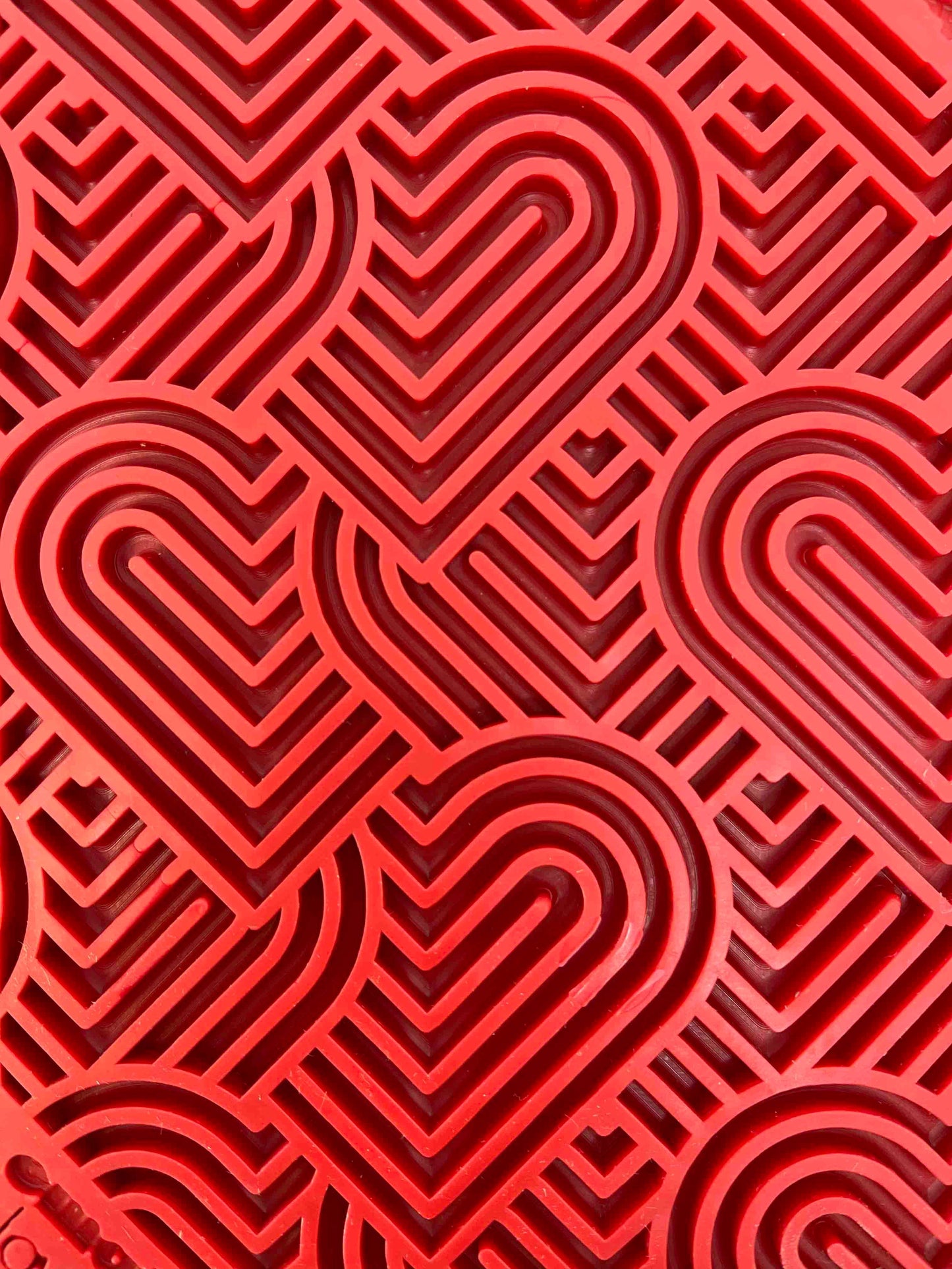Tapis à lécher enrichi Heart Design pour la Saint-Valentin: Petit