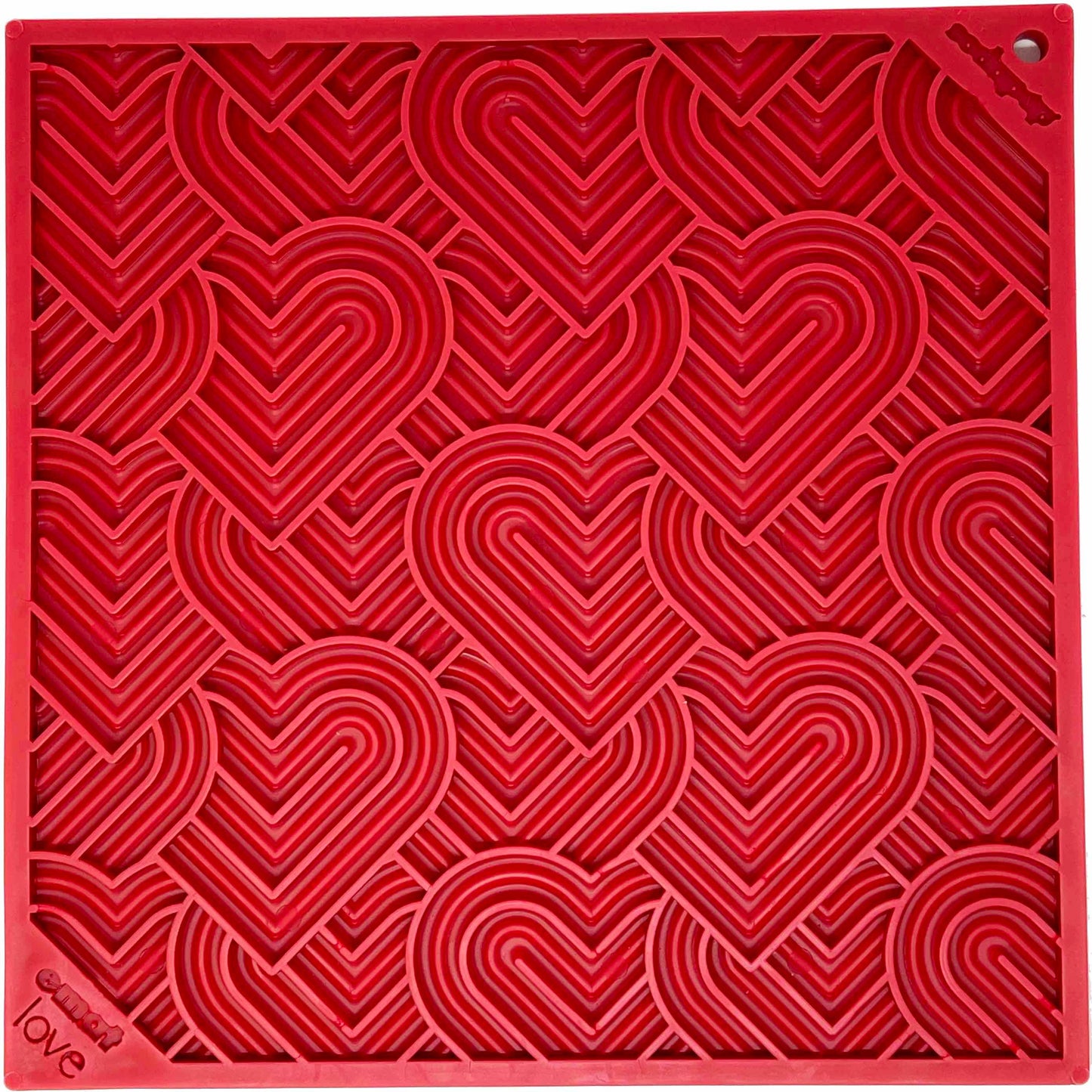 Tapis à lécher enrichi Heart Design pour la Saint-Valentin: Petit
