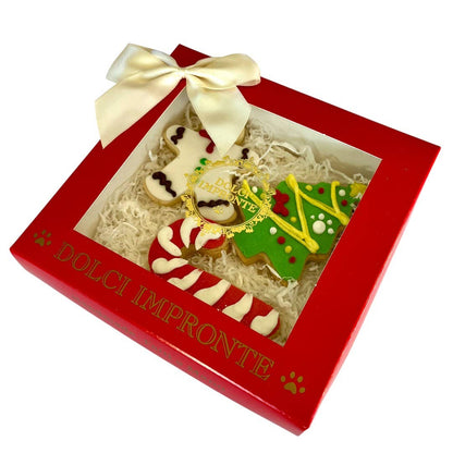 Xmas Dolci Impronte Boîte Arbre Bonbon Gingembre 55g