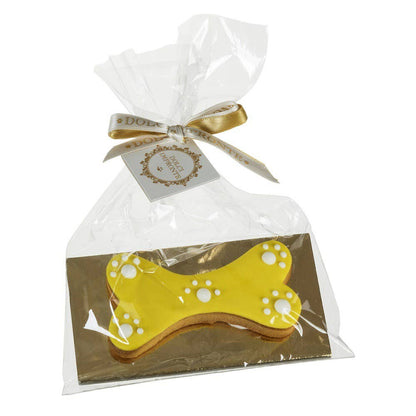 Sweet Imprints — Petit os — Décoré à la main — 40 g  Jaune