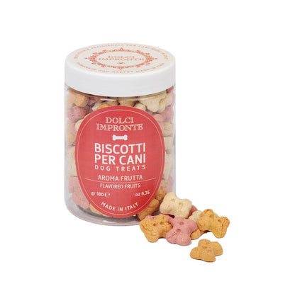 Dolci Impronte® - I Piccolini - Biscuits pour chiens - Saveur de fruits -
