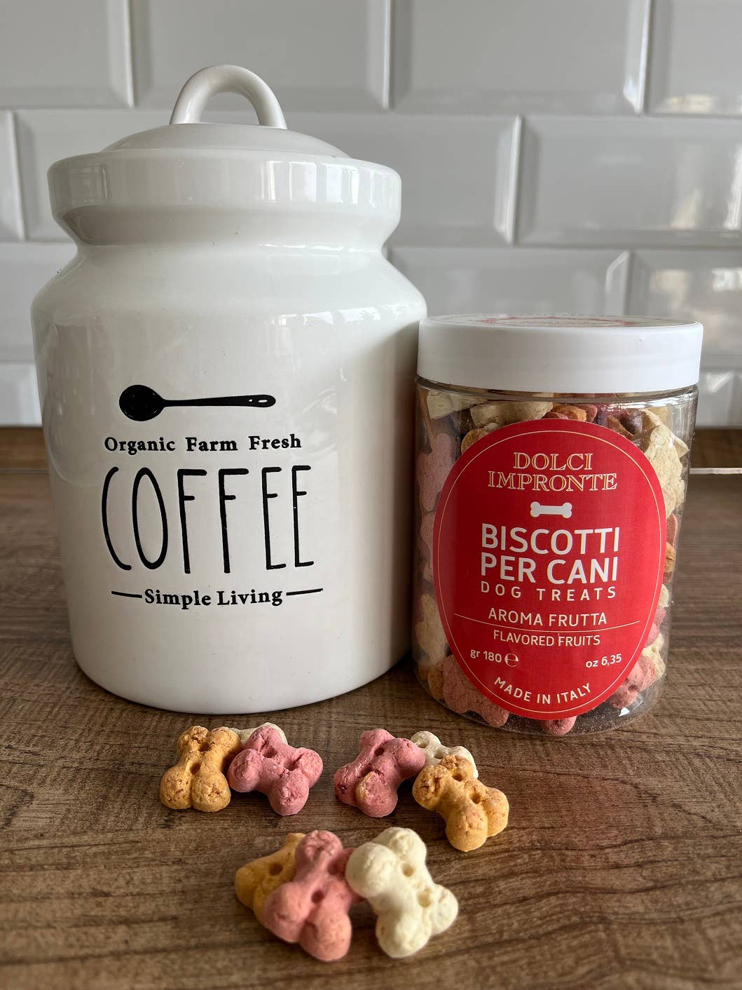 Dolci Impronte® - I Piccolini - Biscuits pour chiens - Saveur de fruits -