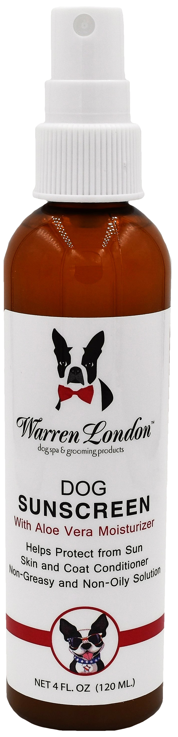 Crème solaire pour chien - 4 oz