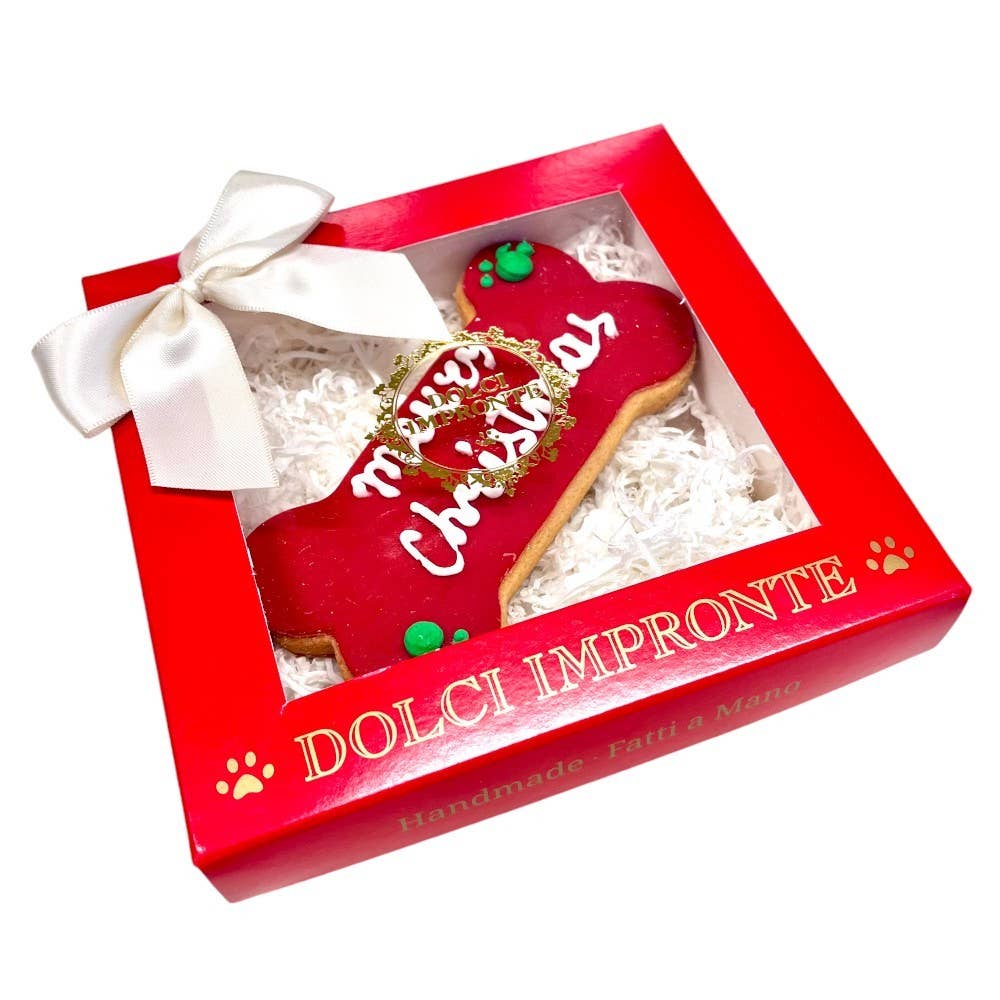 Xmas Dolci Impronte Os Rouge Boîtes Cadeaux Joyeux Noël 90g
