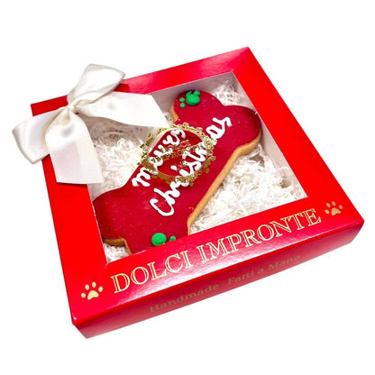 Xmas Dolci Impronte Os Rouge Boîtes Cadeaux Joyeux Noël 90g