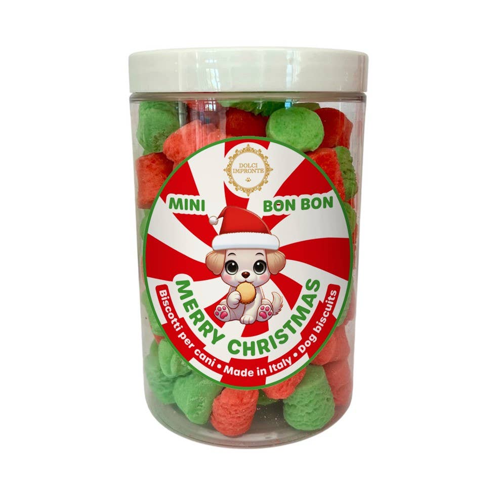 Xmas Dolci Impronte Bocal à Biscuits de Noël 180g