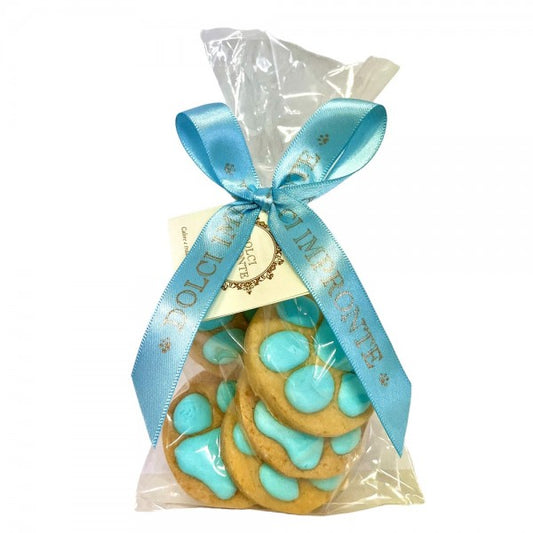 Sachet de biscuits Pattes - Coloris au choix