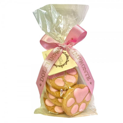 Sachet de biscuits Pattes - Coloris au choix