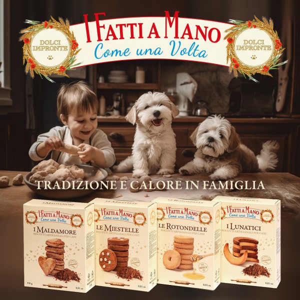 Lunatici – Biscuits Sablé pour chiens - 250g