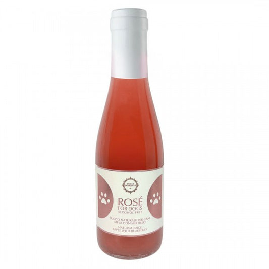 The wine Rosé - Aperitif sans alcool pour chiens