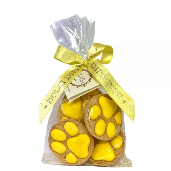 Sachet de biscuits Pattes - Coloris au choix