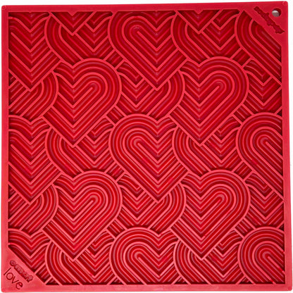 Tapis à lécher enrichi Heart Design pour la Saint-Valentin: Petit